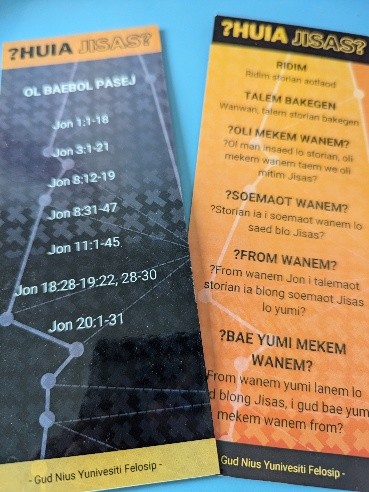 small group Bible study, reading the gospel, gospel mission, Vanuatu